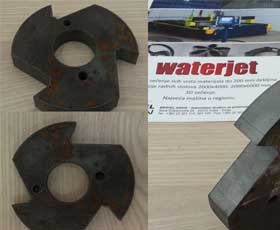 Deo stolarskog glodala - water jet
