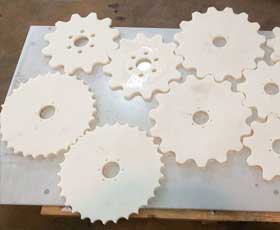 Sečenje plastike water jet